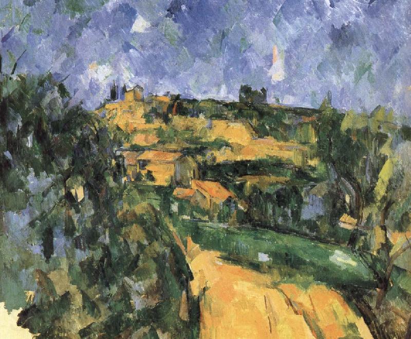 Paul Cezanne weg te gaan Norge oil painting art